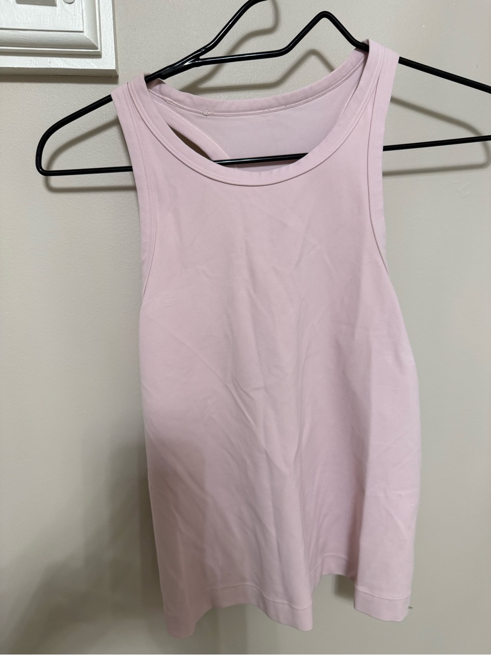lululemon athletica Pale Pink Racerback Tank